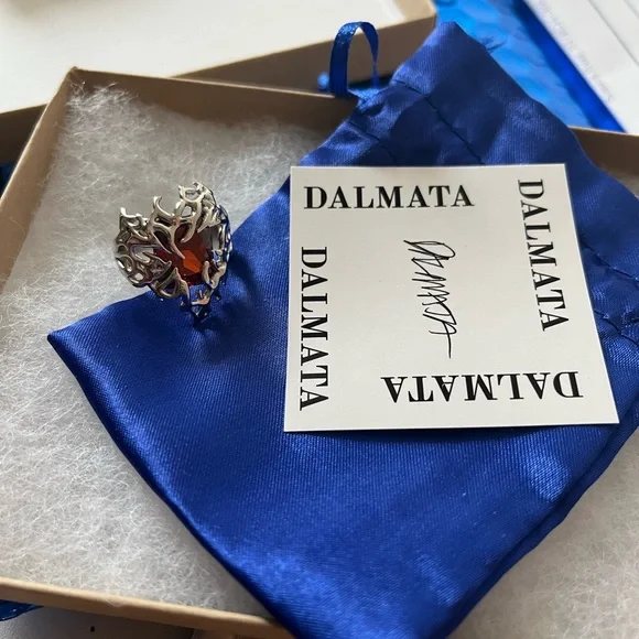 Dalmata ruby ring - Picture 2 of 4